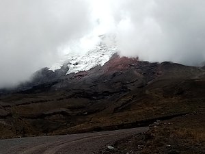 Cotopaxi - hranice ledovce