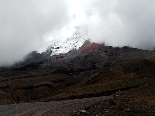 Cotopaxi - hranice ledovce