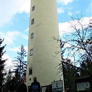 Chroboly, žst. - Libín (1096 m), vrchol - Prachatice-lázně, žst.