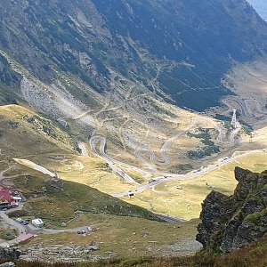 Z chaty Podragu k fagarašskému tunelu