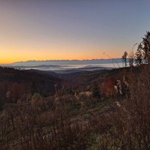 Žiwiecke Beskidy - přechod 1.den