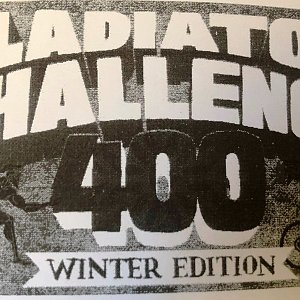 Gladiator Challenge 400 - Winter Edition (+ z nádra a zpět)