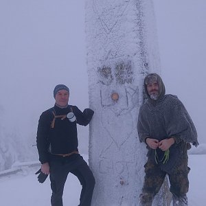 Jaroslav Macura na vrcholu Lysá hora (17.12.2022 10:28)