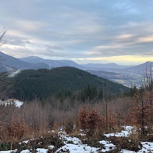 RŠind na vrcholu Lysá hora (2.2.2020 19:23)