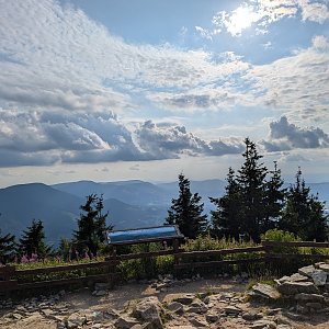 Radek Fuciman na vrcholu Lysá hora (25.7.2024 17:44)