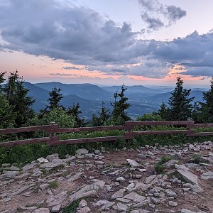 Radek Fuciman na vrcholu Lysá hora (7.6.2024 21:03)