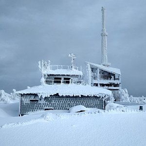 Alda na vrcholu Lysá hora (14.1.2019 12:22)