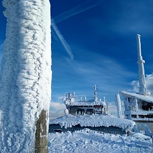 Alda na vrcholu Lysá hora (17.1.2019 9:35)