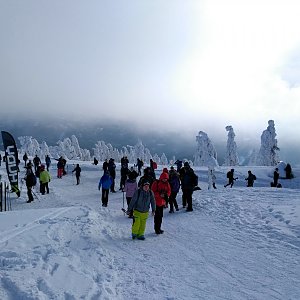 Alda na vrcholu Lysá hora (19.1.2019 12:56)