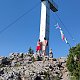 Lukáš Hradecký na vrcholu Traunstein (8.8.2020 17:10)