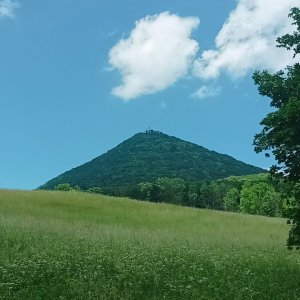 Bobina na vrcholu Milešovka (8.6.2024 15:10)