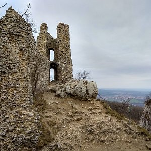 Jiří Králík na vrcholu Sirotčí hrádek (2.3.2019 15:43)