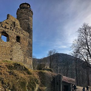 Martin Matějka na vrcholu Kostomlaty (15.3.2020 14:23)