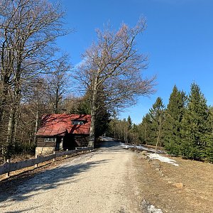 Alexandr Starý na vrcholu Stolečný vrch - Z vrchol (16.3.2020 8:35)