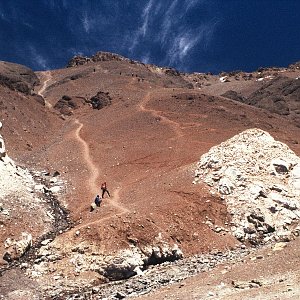 Jan Matiášek na vrcholu Cerro Bonete  (9.1.2004 14:55)