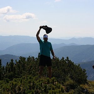 Bouřka na vrcholu Dovška Mala Kepa (1.9.2021 12:32)