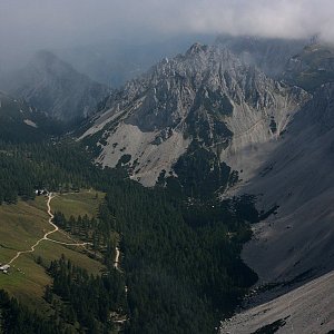 Bouřka na vrcholu Vajnež (3.9.2021 12:31)