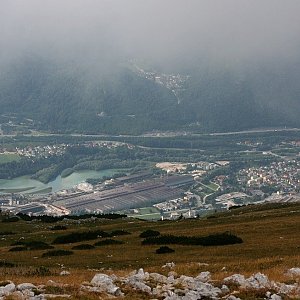 Bouřka na vrcholu Kamnitnik (3.9.2021 10:17)