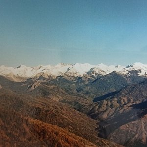 Miroslav Příhonský na vrcholu Moro Rock (11.11.2002)