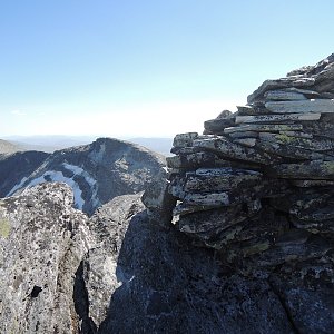 Vratislav Sejkora na vrcholu Brakdalsbelgen (27.7.2018 13:30)