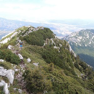 Vratislav Sejkora na vrcholu Vf. Ascutit (13.8.2016 15:10)