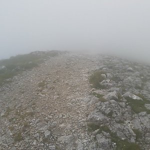 Denny Valach na vrcholu Donnerkogel (21.8.2024 13:44)