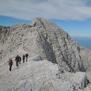 Vratislav Sejkora na vrcholu Kanin (23.8.2017 12:20)