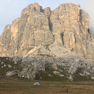 Ivetast na vrcholu Forcella di Giau (27.9.2021 16:36)