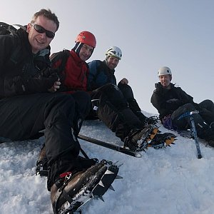 Bodik na vrcholu Mönch (8.9.2014 9:00)