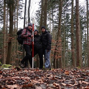 Bouřka na vrcholu Nevěrná (29.1.2022 16:08)