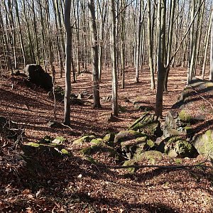 Bouřka na vrcholu Černý les (12.3.2022 12:16)