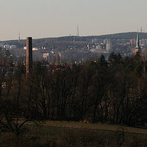 Bouřka na vrcholu Hradiště (12.3.2022 16:57)