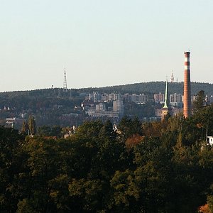 Bouřka na vrcholu Hradiště (9.10.2022 16:57)