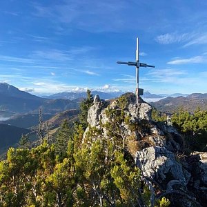 Martin Malý na vrcholu Astein (14.11.2021 9:17)