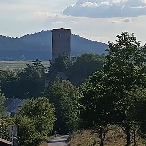 VěrkaN na vrcholu Žebrák (14.8.2024 18:25)