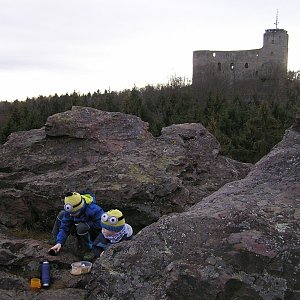 Badger na vrcholu Velká skála (19.12.2015 12:56)