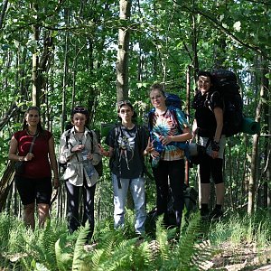 Bouřka na vrcholu Vráž (21.5.2022 18:23)