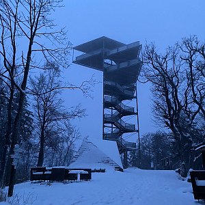 Martin Matějka na vrcholu Trójgarb (18.1.2024 16:48)