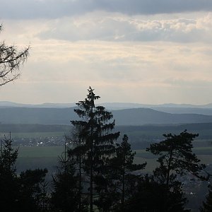 Bouřka na vrcholu Hájsko (3.4.2022 18:00)