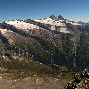 Bouřka na vrcholu Großer Muntanitz (19.7.2022 11:33)