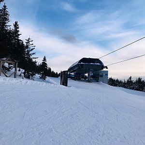 Jaroslav Mužík na vrcholu Přední Planina (24.2.2022 16:34)