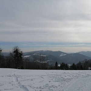 Zdeňka Máchová na vrcholu Velká Čantoryje (31.1.2021 13:22)