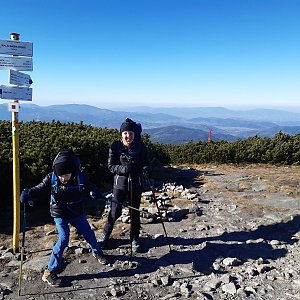 Valča na vrcholu Malá Babia hora (30.10.2021 11:45)