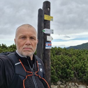 Rastislav Biarinec na vrcholu Malá Babia hora (28.9.2024 11:50)