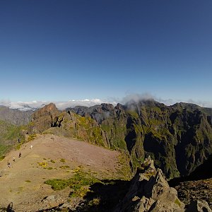 Petr T. na vrcholu Pico Ruivo (15.7.2018 10:31)