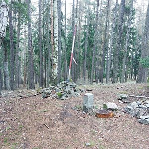 Cyklista 73 na vrcholu Točná (10.4.2022 11:34)