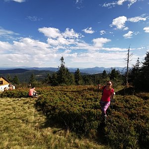 Michelle Sýkorová na vrcholu Veľká Rača (5.9.2020 15:27)