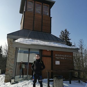 Radim Fcb na vrcholu Čerchlaný Beskyd (21.2.2021 12:48)