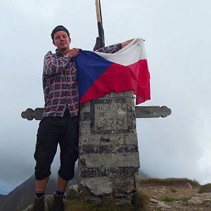 Jan Rendl na vrcholu Ineu (25.9.2018 20:02)