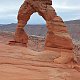 Bohumír Michal na vrcholu Delicate Arch - SV vrchol (15.7.2012)